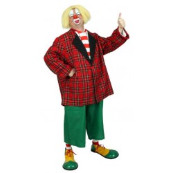 costume clown Auguste homme