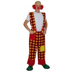Pantalon clown Auguste homme