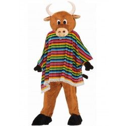 Mascotte taureau mexicain