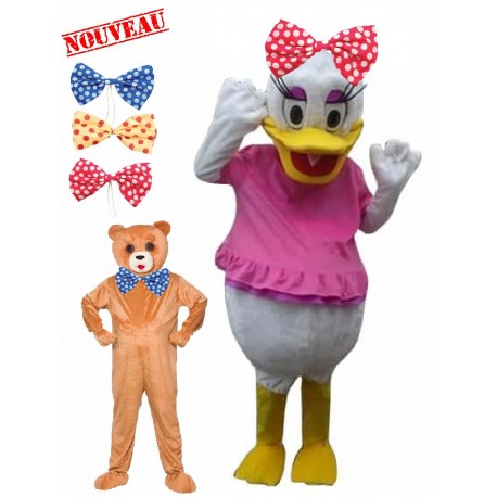 Noeud géant pour mascotte