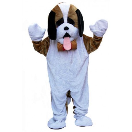 Mascotte de Chien St Bernard