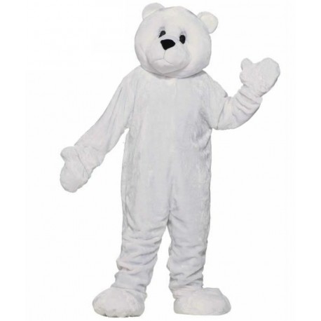 Mascotte Ours polaire mascotte ours blanc