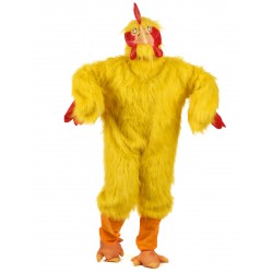 MASCOTTE POULET JAUNE