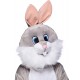 mascotte de lapin Gris