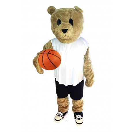 MASCOTTE OURS BASKET