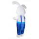 MASCOTTE LAPIN GONFLABLE