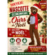 mascotte ours blanc de noel