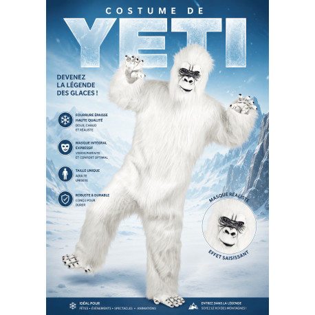 Mascotte de yéti