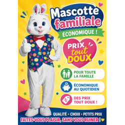 MASCOTTE LAPIN DE PAQUES