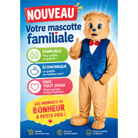 Mascotte Ourson