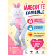 mascotte de lapin Blanc