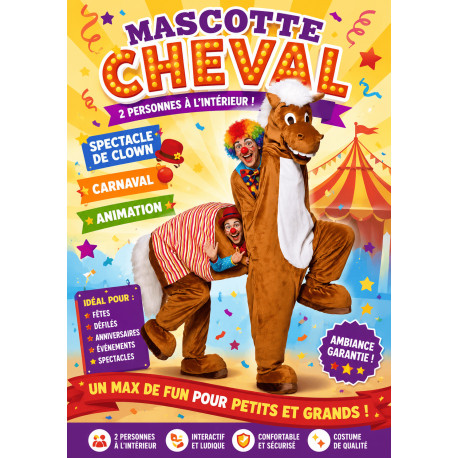 mascotte 2 personnes