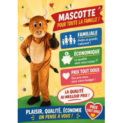 mascotte de taureau