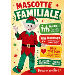 mascotte de Lutin - mascotte d'Elfe