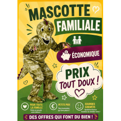 mascotte de Dinosaure