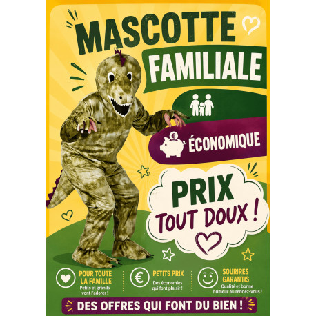 mascotte de Dinosaure