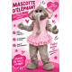 Mascotte d'Eléphant tutu
