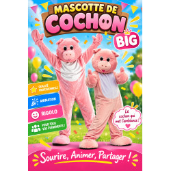 Mascotte de Cochon BIG