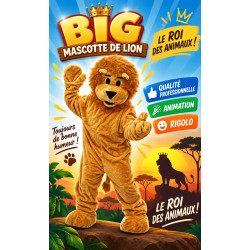 Mascotte de Lion BIG