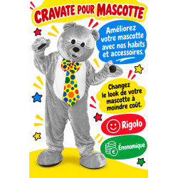Cravate pour mascotte