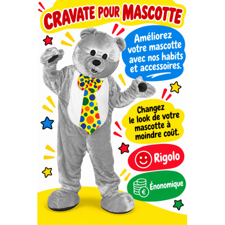 Cravate pour mascotte