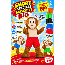 short pour mascotte