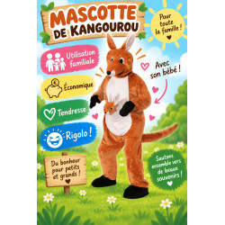 Mascotte de kangourou