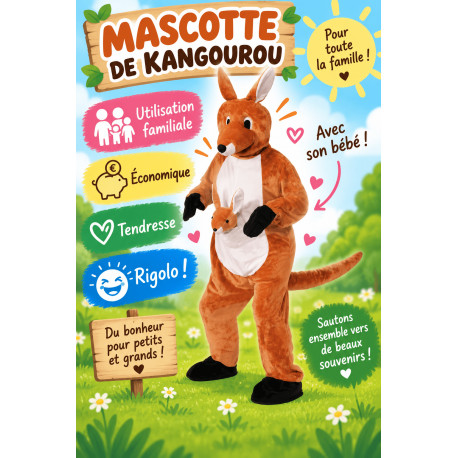 mascotte de kangourou