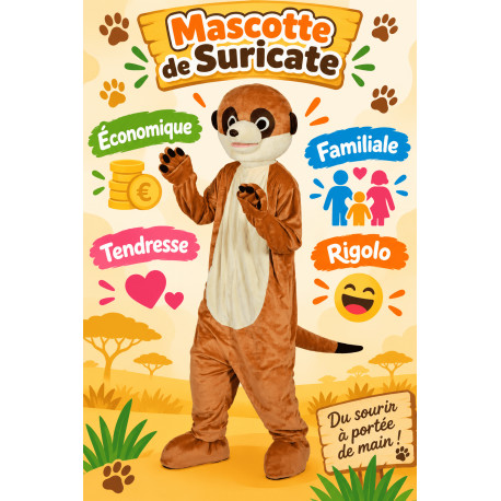 mascotte de Suricate