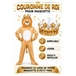 Couronne pour mascotte