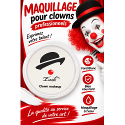 Blanc de Clown Professionnel