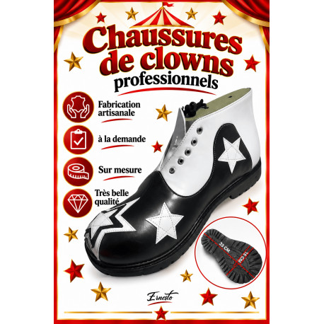 chaussures de clown professionnelle