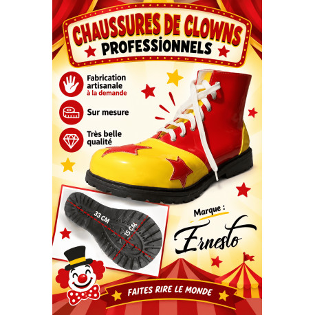 CHAUSSURES DE CLOWN PROFESSIONNEL