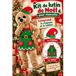 KIT LUTIN NOËL POUR MASCOTTE