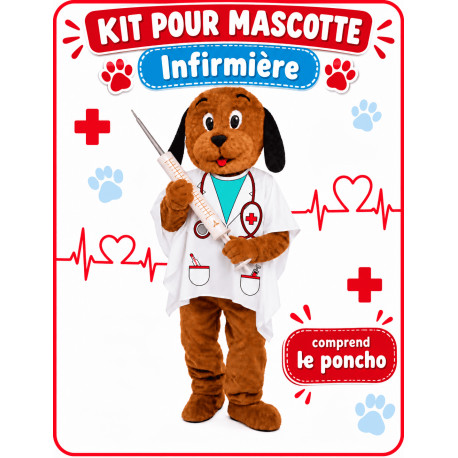KIT MASCOTTE INFIRMIERE