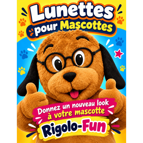 tête de mascotte moustache