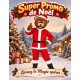 Mascotte d'ours père noël