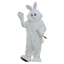 Mascotte Lapin blanc