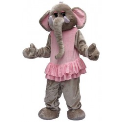 Mascotte d'Eléphant tutu