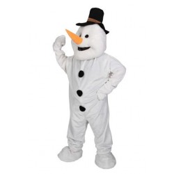 Mascotte de Bonhomme de neige