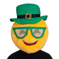 Tête de mascotte de Saint Patrick